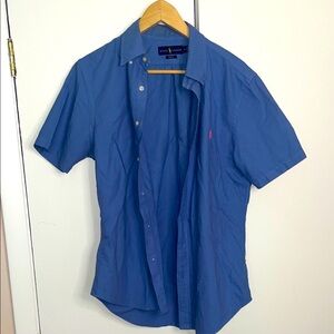 Ralph Lauren Casual Blue Button Down Shirt